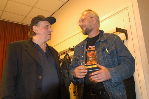 Dick Bron (rechts) samen met Harry Muskee